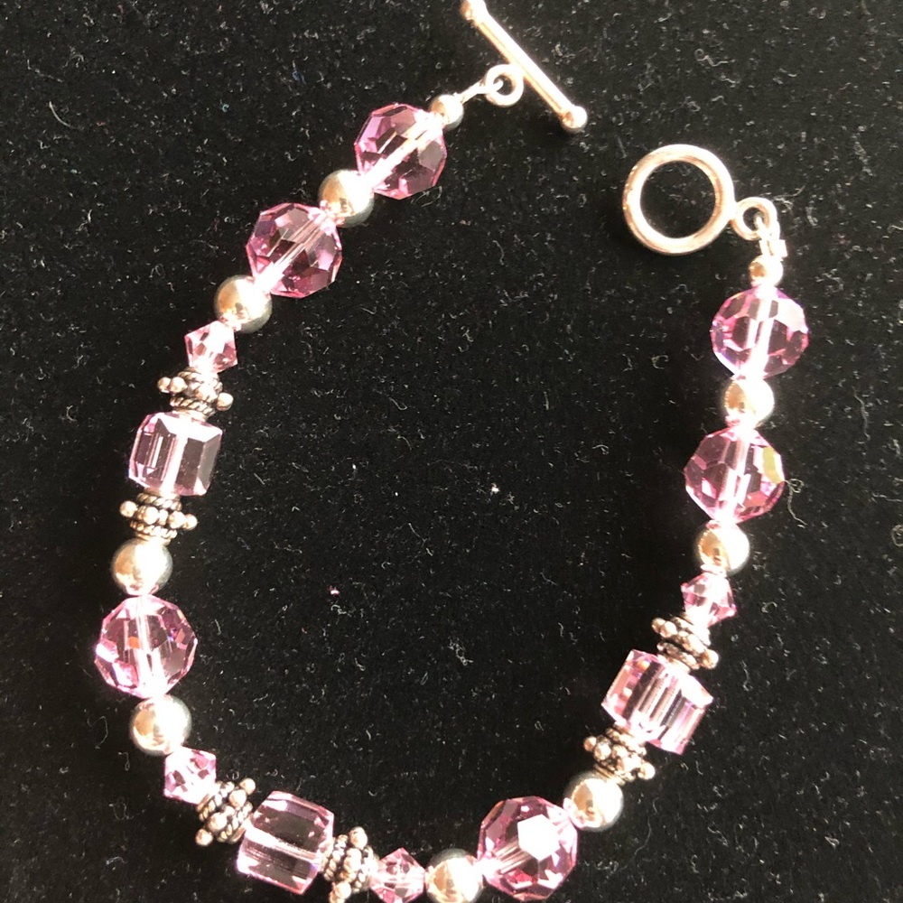 Swarovski pink bracelet